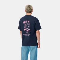Carhartt WIP - T-Shirt Friendship - Bleu