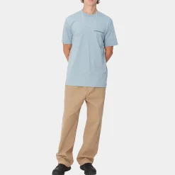 Carhartt WIP - T-Shirt Home State - Bleu