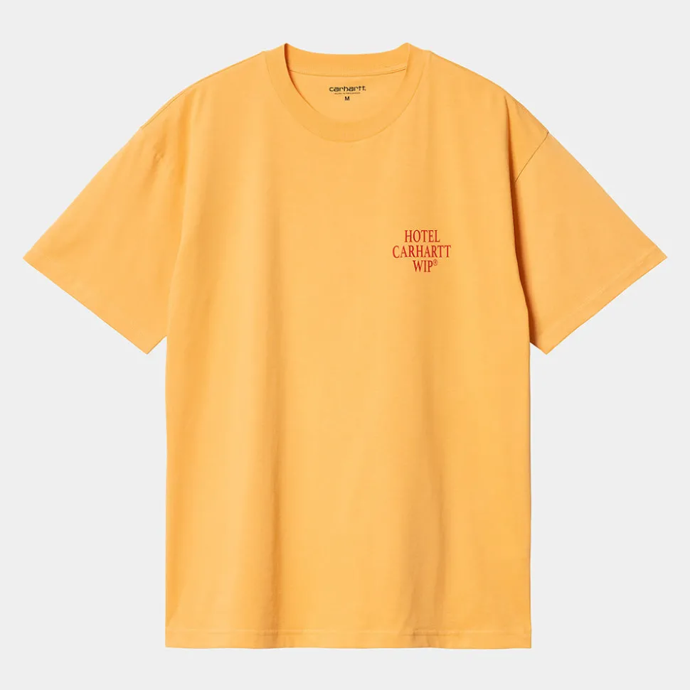 Carhartt WIP - T-Shirt Hotel Keys - Jaune