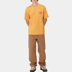 Carhartt WIP - T-Shirt Hotel Keys - Jaune