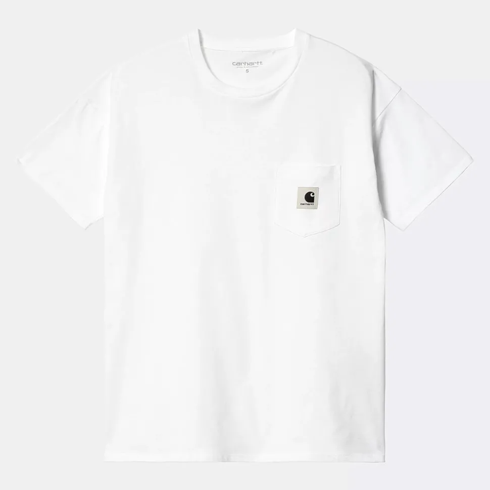 Carhartt WIP - T-Shirt Pocket - Blanc