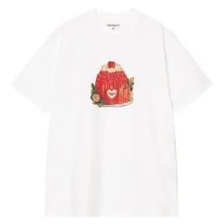 Carhartt WIP - T-shirt Pudding - Blanc