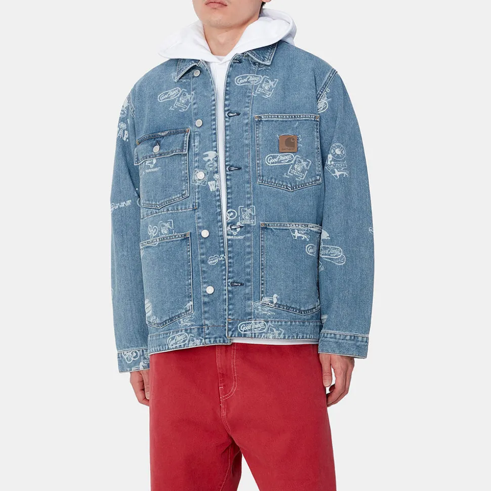 Carhartt WIP - Veste Stamp - Bleu
