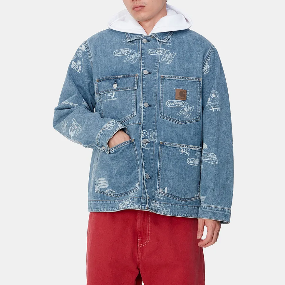 Carhartt WIP - Veste Stamp - Bleu