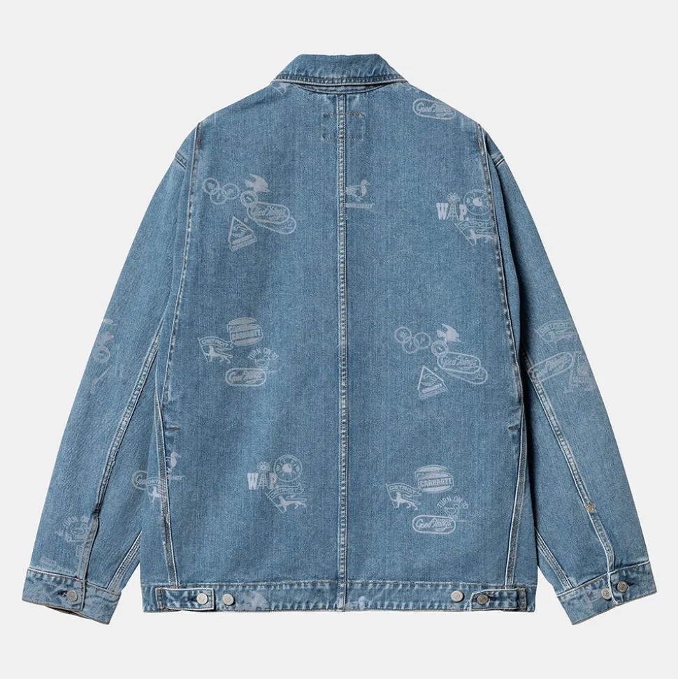 Carhartt WIP - Veste Stamp - Bleu