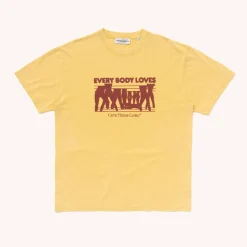 Carne Bollente - T-Shirt Every Body Loves - Jaune