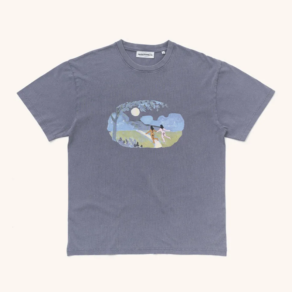 Carne Bollente - T-Shirt Lunar Lovers Lane - Lavande