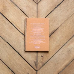 Carnet A5 à spirale - Kraft & Cuivre