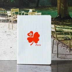 Carnet A5 Merci - Trèfle