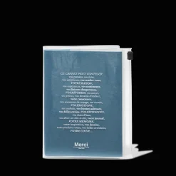 Carnet Merci - Bleu Azur