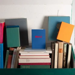 Carnet Merci - Bleu Marin et Rouge
