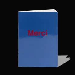 Carnet Merci - Bleu Marin et Rouge