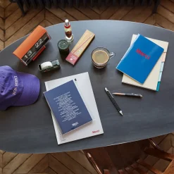 Carnet Merci - Bleu Marin et Rouge