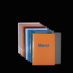 Carnet Merci - Bleu Marin et Rouge