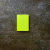 Carnet Merci - Fluo Jaune