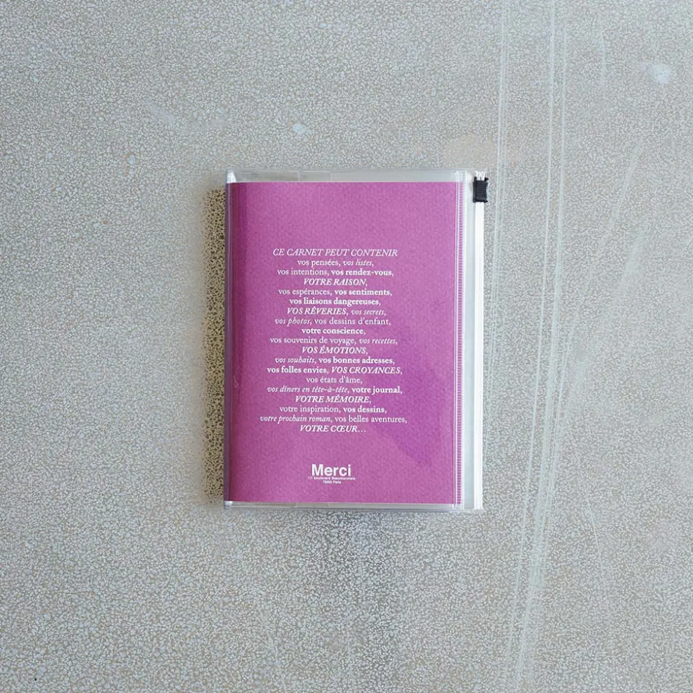 Carnet Merci - Fuchsia