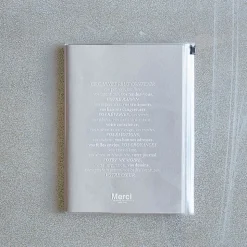 Carnet Merci - Gris