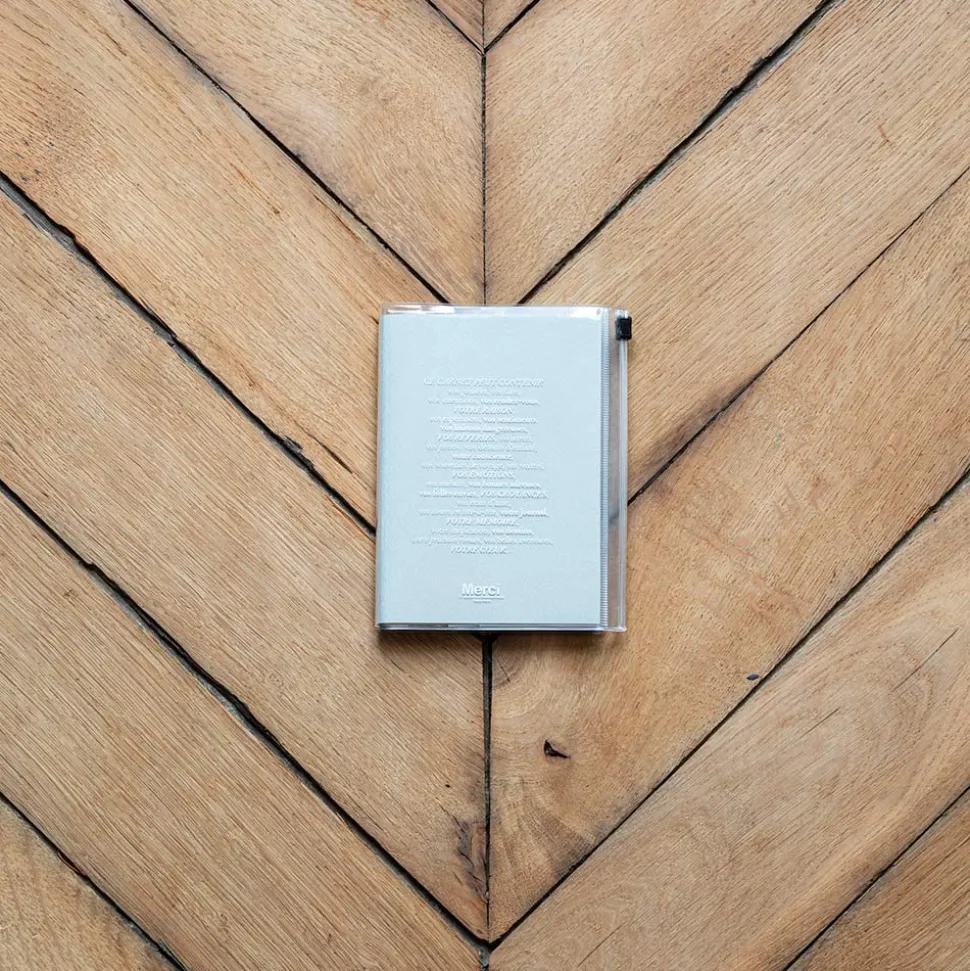 Carnet Merci - Gris