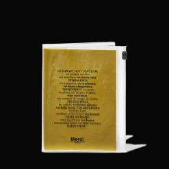 Carnet Merci - Jaune