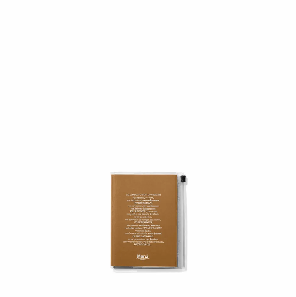 Carnet Merci - Marron