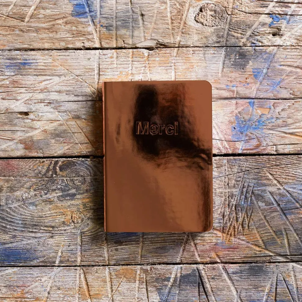 Carnet Merci - Métal Cuivre