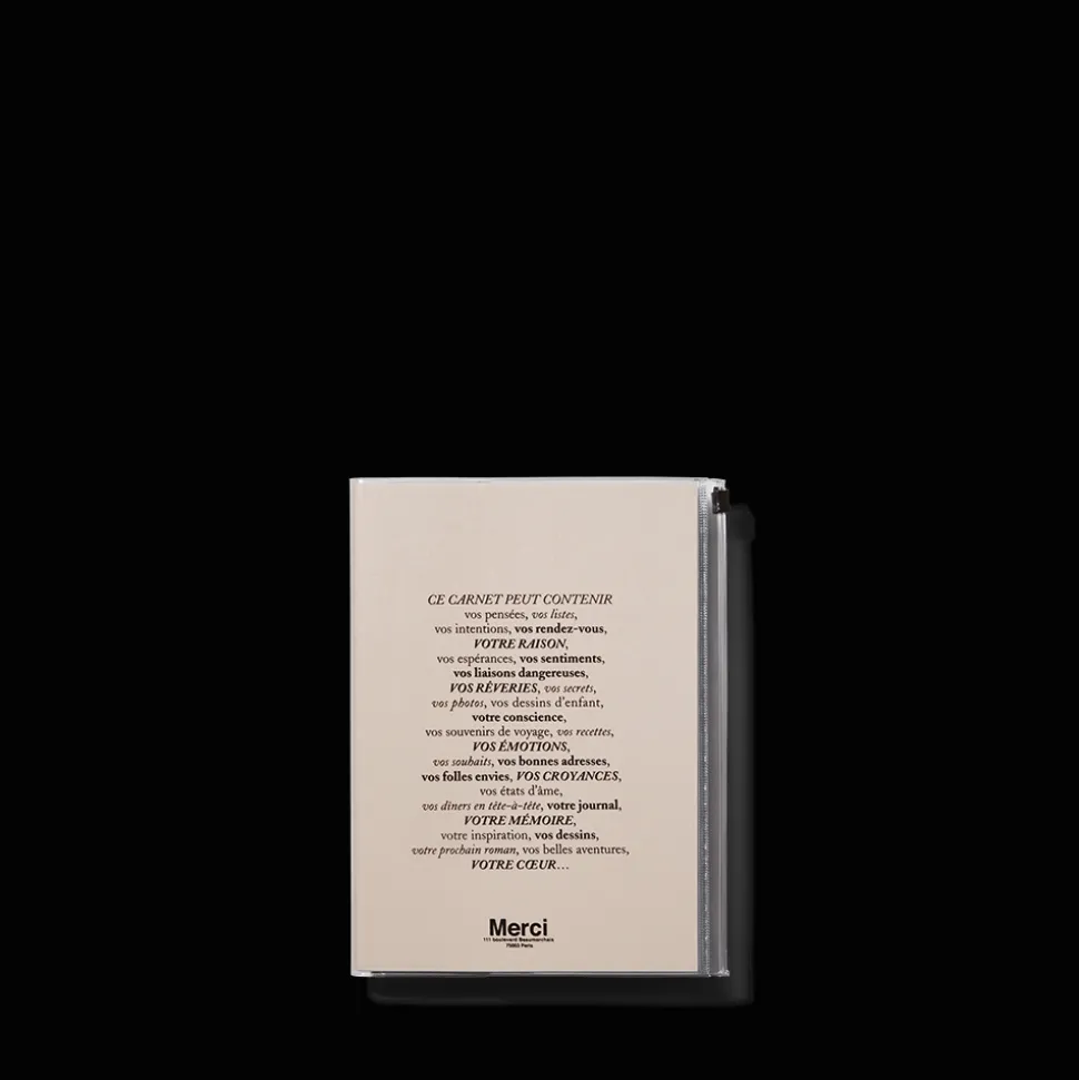 Carnet Merci - Rose