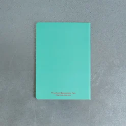 Carnet Merci - Turquoise et Rouge