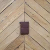 Carnet passeport en cuir - Brun
