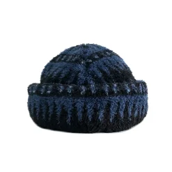câbleami - Bonnet Jacquard - Bleu