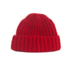 câbleami - Bonnet Mohair - Rouge