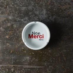 Cendrier - Rouge "Rive Droite" - Non Merci