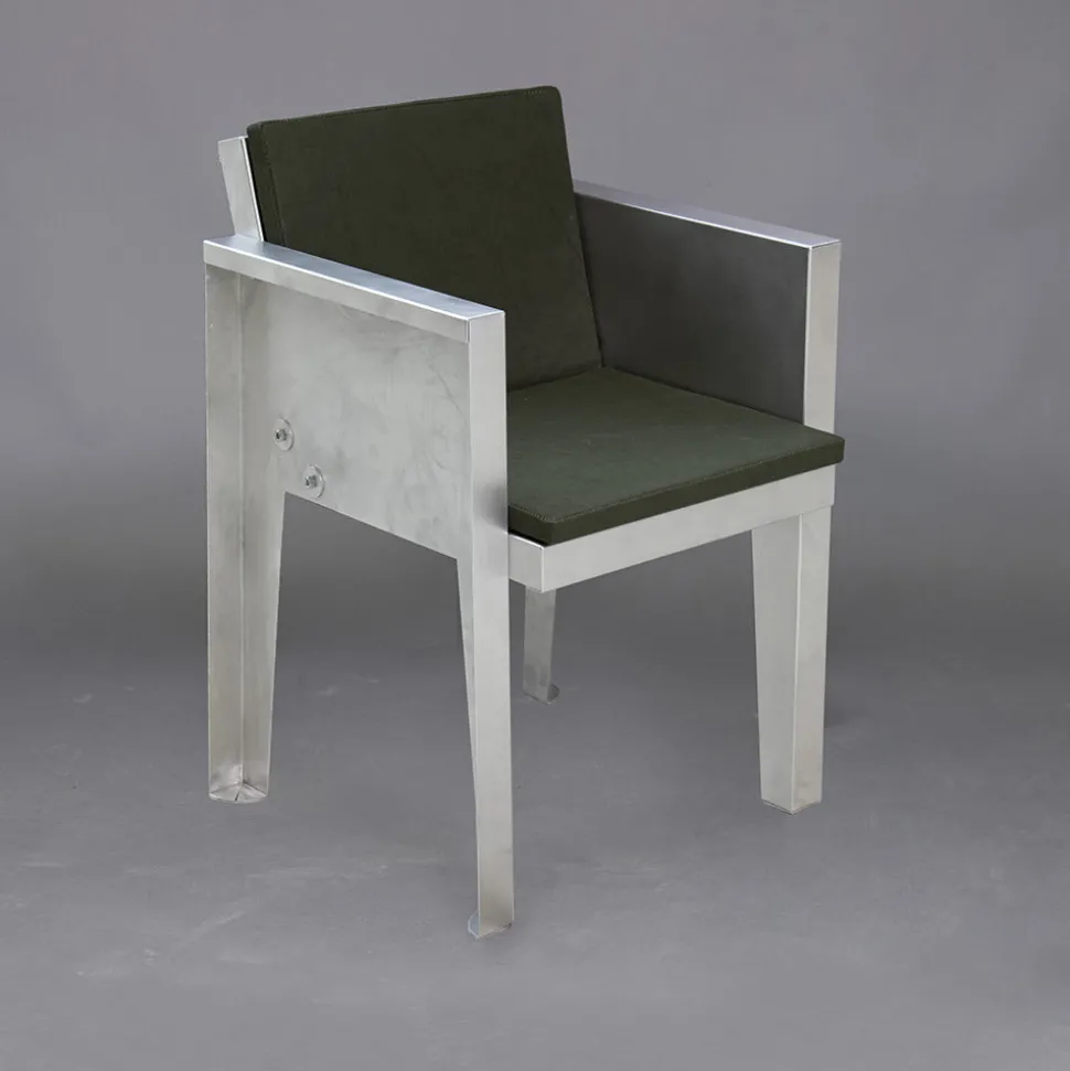 Chaise Dining - Aluminium - Piet Hein Eek