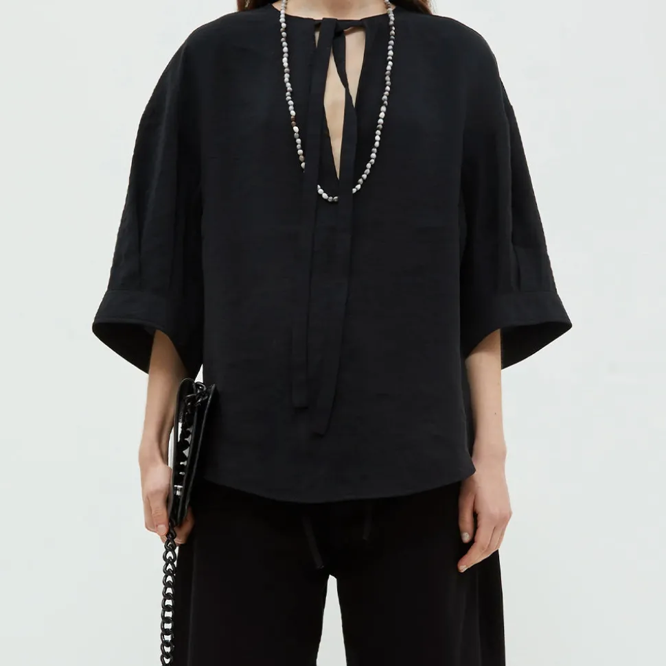 Christian Wijnants - Blouse Thamani - Noir