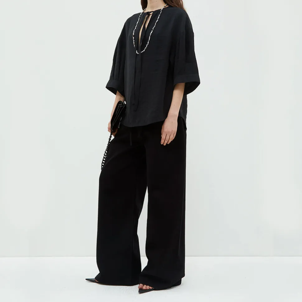 Christian Wijnants - Blouse Thamani - Noir