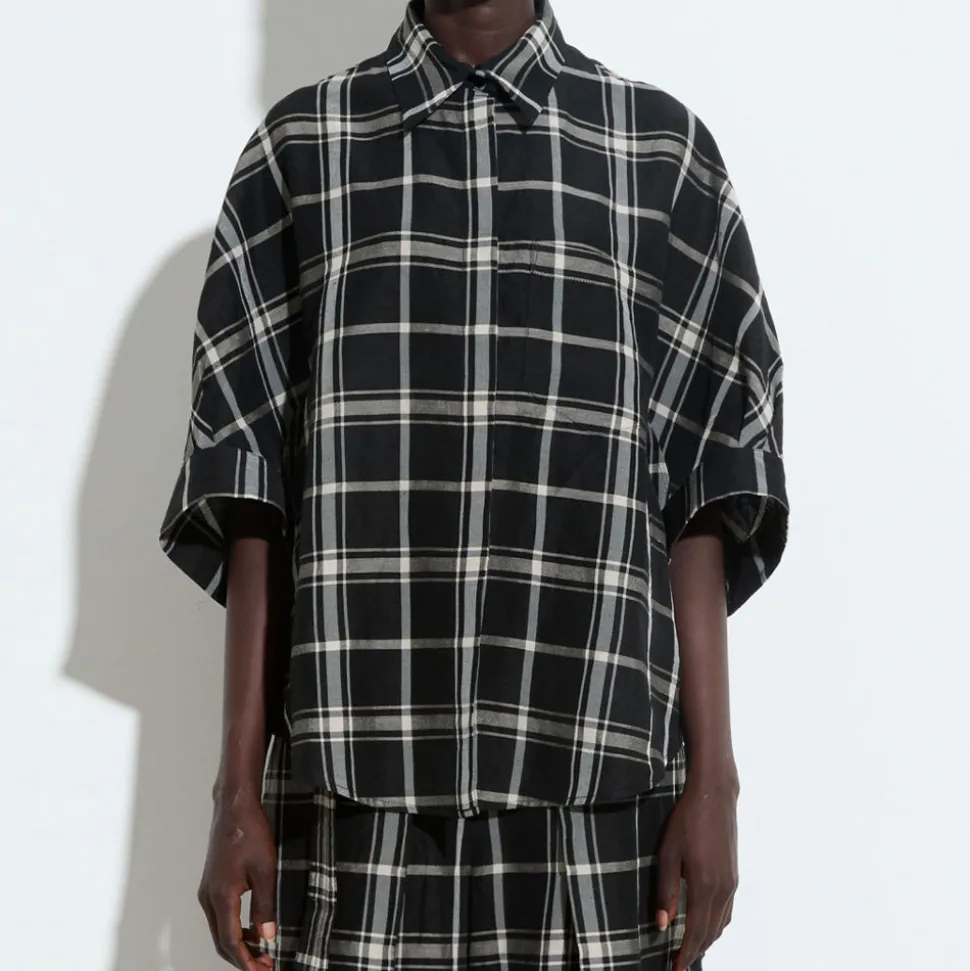 Christian Wijnants - Chemise Timila - Noir/Blanc