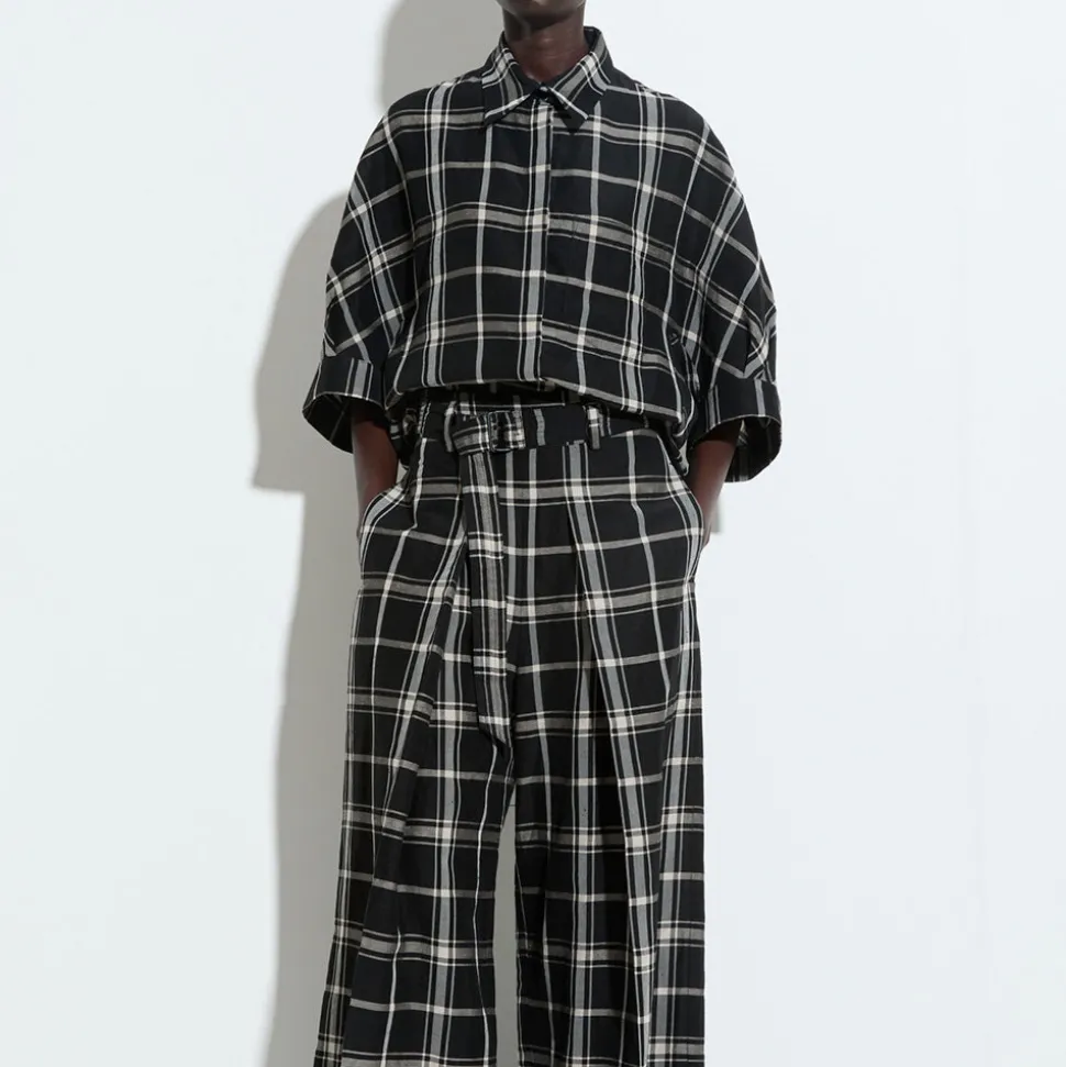 Christian Wijnants - Chemise Timila - Noir/Blanc