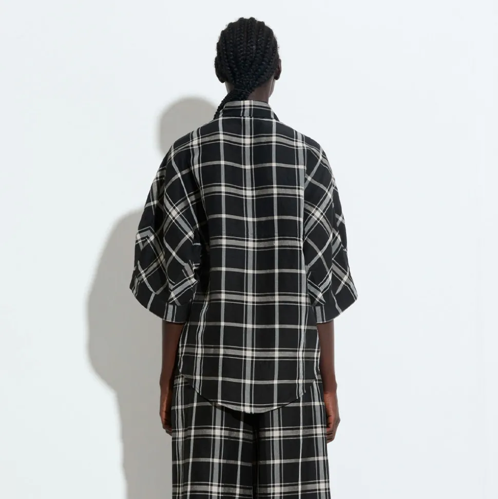 Christian Wijnants - Chemise Timila - Noir/Blanc