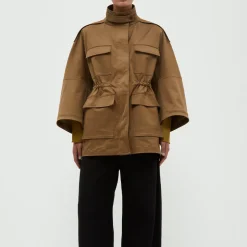 Christian Wijnants - Manteau Chiku - Sepia