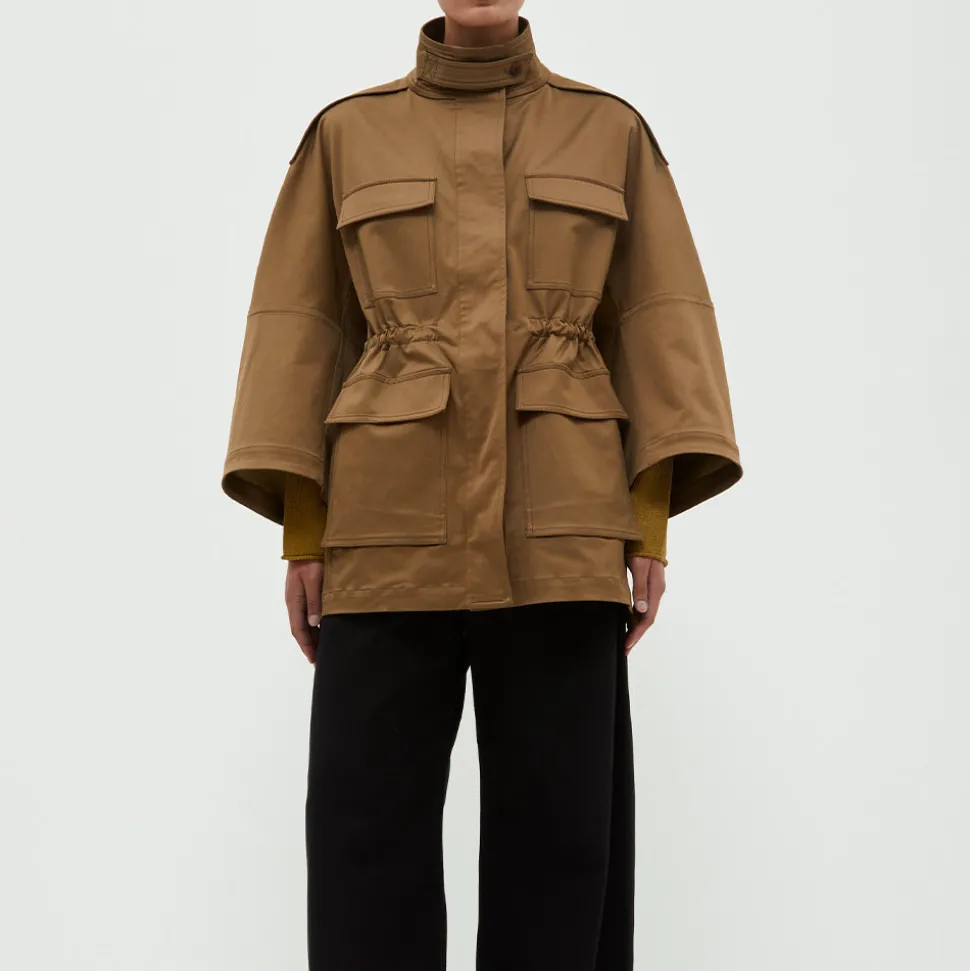 Christian Wijnants - Manteau Chiku - Sepia