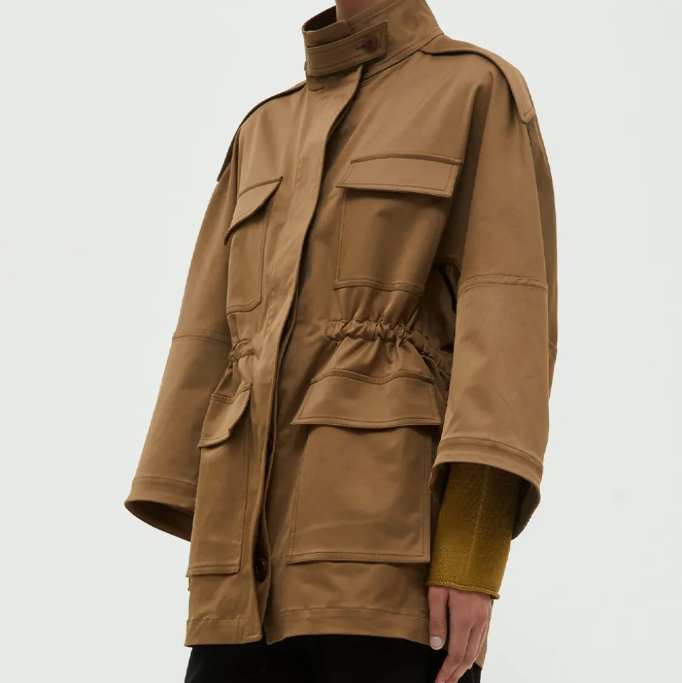 Christian Wijnants - Manteau Chiku - Sepia