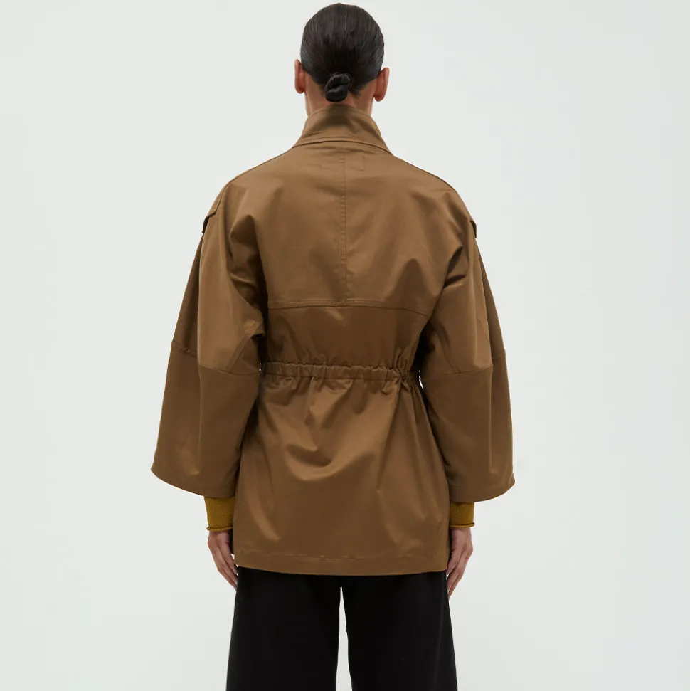 Christian Wijnants - Manteau Chiku - Sepia