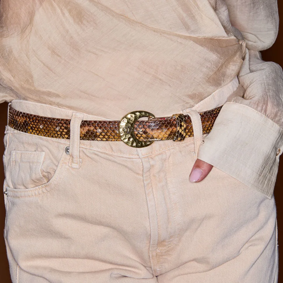 Claris Virot - Baby Ceinture Demi-lune - Marron
