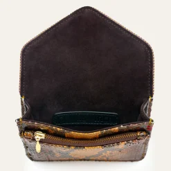 Claris Virot - Porte Carte Python Alex - Marron