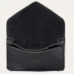 Claris Virot - Porte Carte Python Alex - Noir