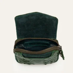 Claris Virot - Porte Monnaie Karl - Vert Python