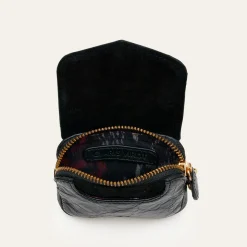Claris Virot - Porte-Monnaie Karl - Noir Vintage