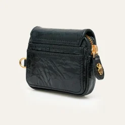 Claris Virot - Porte-Monnaie Karl - Noir Vintage