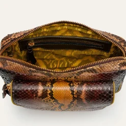 Claris Virot - Sac Big Charly - oeil de Tigre