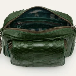 Claris Virot - Sac Charly - Vert Python