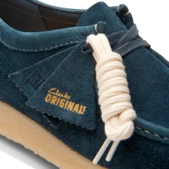 Clarks - Wallabee - Bleu